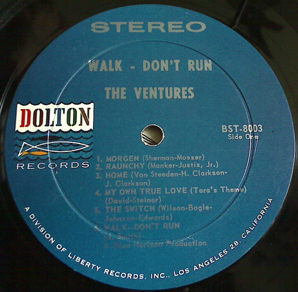 The Ventures - Walk Don't Run (1962 STEREO RE)