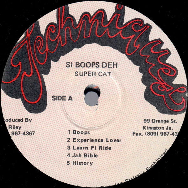 Super Cat (2) - Si Boops Deh (LP) [Jamaica] RP (Very Good Plus (VG+))