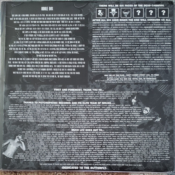 Insane Clown Posse - Riddle Box (LP) [US] 2008 RP