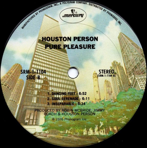 Houston Person - Pure Pleasure (1976 US Press)
