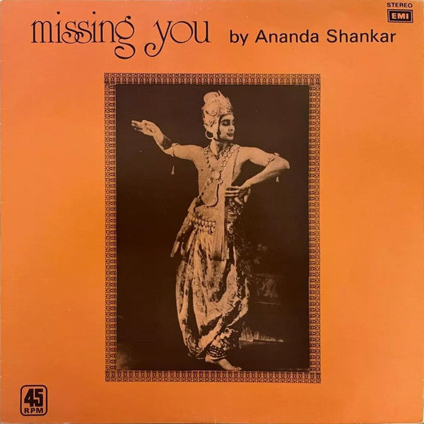 Ananda Shankar - Missing You (1977 45RPM STEREO)