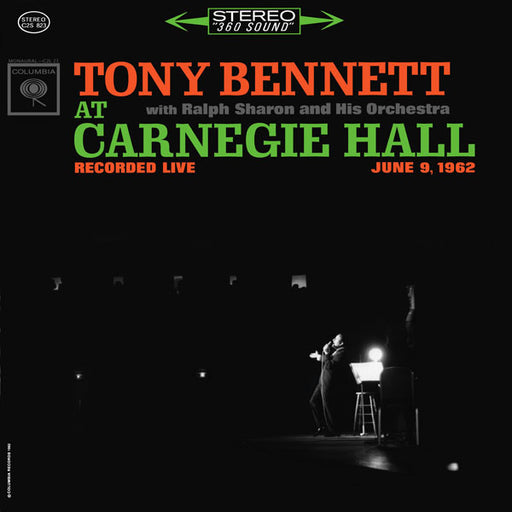 Tony Bennett - At Carnegie Hall Recorded Live June 9, 1962 (LP) [US] 2014 RP
