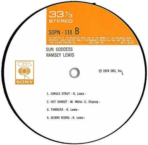Ramsey Lewis - Sun Goddess