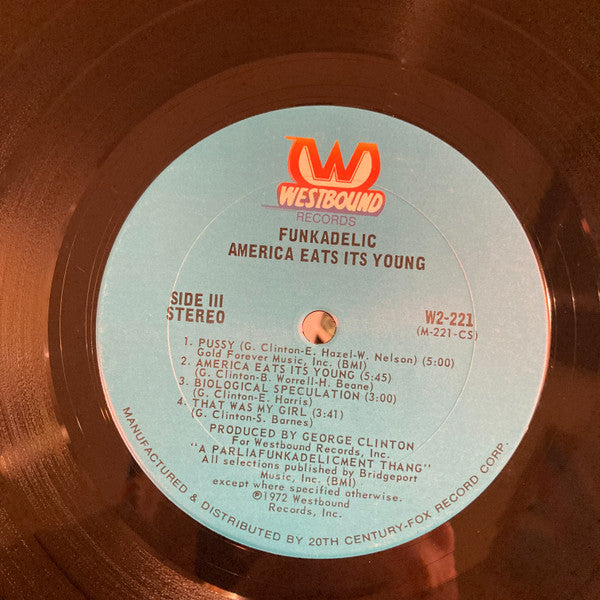 Funkadelic - America Eats Its Young (LP) [US] 1976 RP (Near Mint (NM or M-))