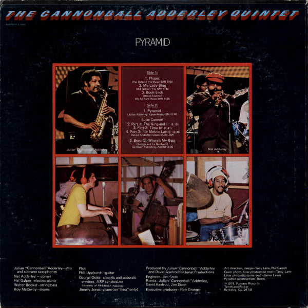 The Cannonball Adderley Quintet - Pyramid (LP) [US] 1st