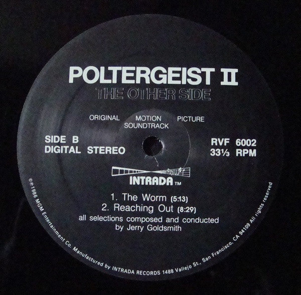 Jerry Goldsmith - Poltergeist II: The Other Side (Original Motion Picture Soundtrack) (LP) [US] 1st (Near Mint (NM or M-))