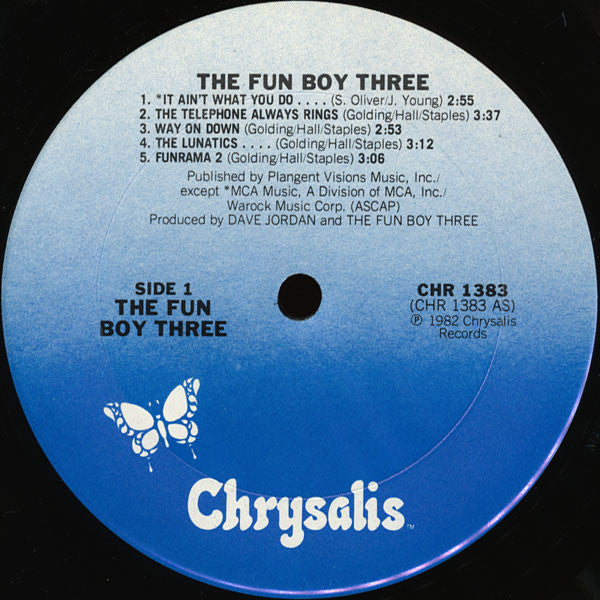 Fun Boy Three - The Fun Boy Three (1982 US Press)