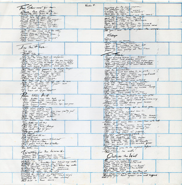 Pink Floyd - The Wall (LP) [US] 1982 RP