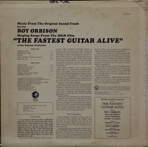 Roy Orbison - The Fastest Guitar Alive (1967 MONO PROMO)