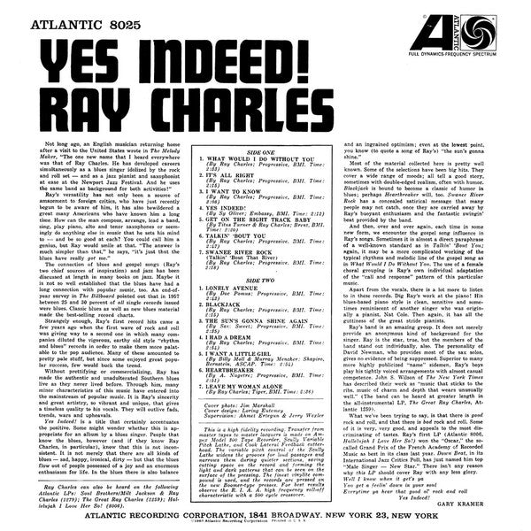 Ray Charles - Yes Indeed!