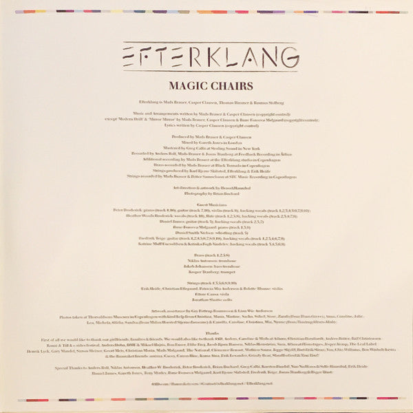 Efterklang - Magic Chairs (LP) [USA, Canada & UK] 1st (Near Mint (NM or M-))