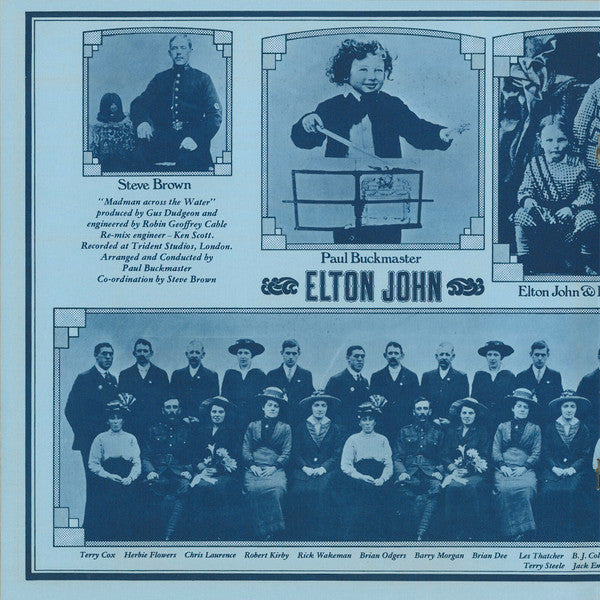 Elton John - Madman Across The Water (LP) [US] 1st