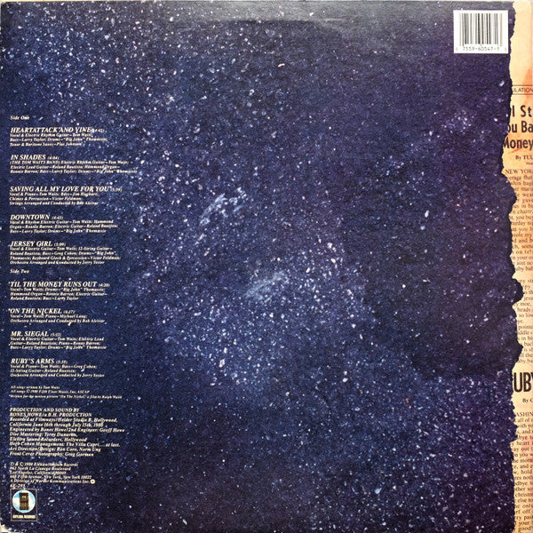 Tom Waits - Heartattack And Vine (LP) [US] 1984 RP