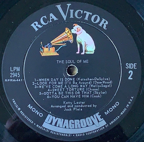 Ketty Lester - The Soul Of Me (LP) [US] 1st