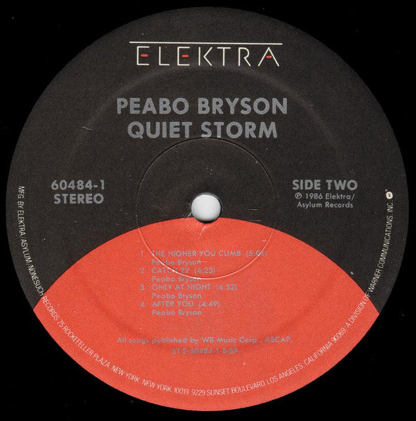 Peabo Bryson - Quiet Storm (LP) [US] 1st (Mint (M))