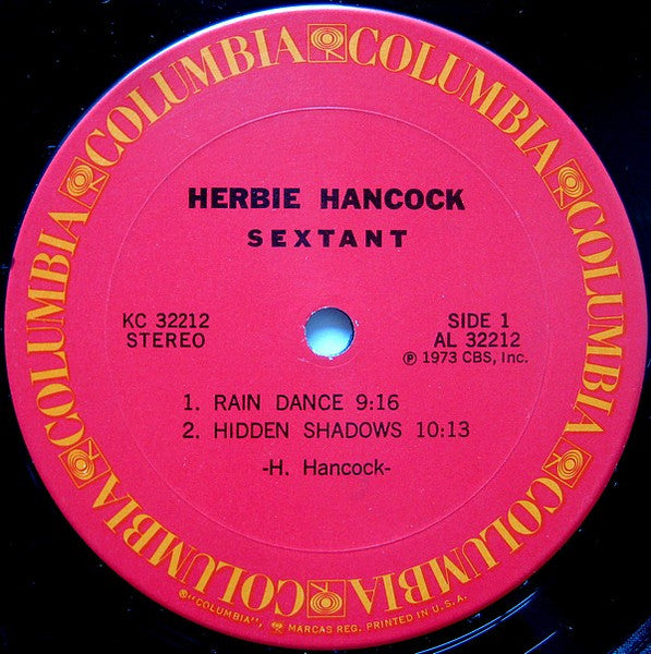 Herbie Hancock - Sextant (1973 US Press)