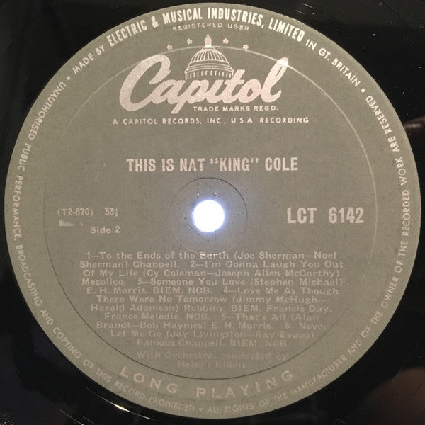 Nat King Cole - This Is Nat "King" Cole (1957 US Press)