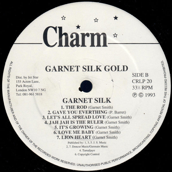 Garnett Silk - Gold (LP) [UK] 1st (Very Good Plus (VG+))