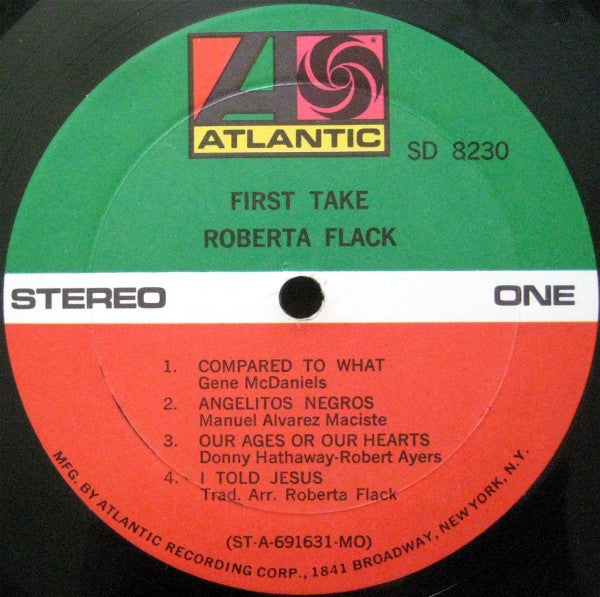 Roberta Flack - First Take (1969 STEREO)