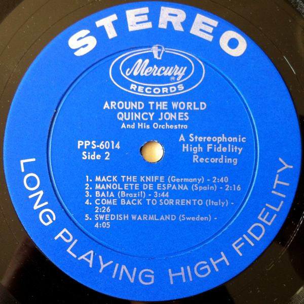 Quincy Jones And His Orchestra - Around The World (1961 STEREO)