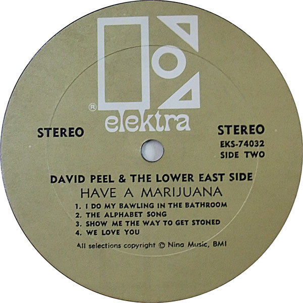 David Peel & The Lower East Side - Have A Marijuana (1968 STEREO)