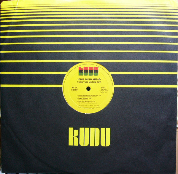 Idris Muhammad - Turn This Mutha Out (LP) [US] 1st (Very Good Plus (VG+))