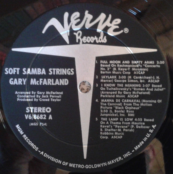 Gary McFarland - Soft Samba Strings (LP) [US] 1st (Near Mint (NM or M-))