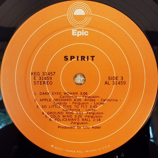 Spirit (8) - Spirit (LP) [US] 1st (Very Good Plus (VG+))