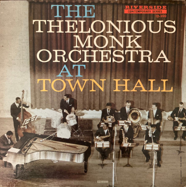 The Thelonious Monk Orchestra - At Town Hall (LP) [US] 1st (Very Good (VG))