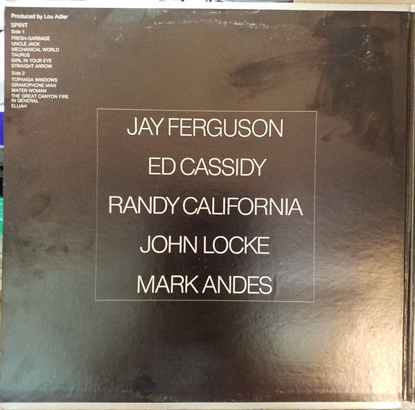 Spirit (8) - Spirit (LP) [US] 1st (Very Good Plus (VG+))