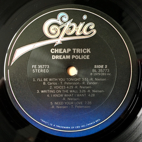 Cheap Trick - Dream Police (LP) [US] 1st