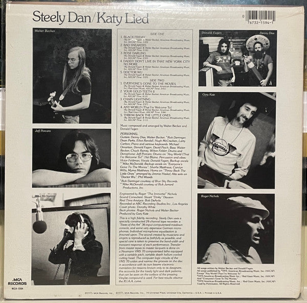 Steely Dan - Katy Lied (LP) [US] 1980 RP (Very Good Plus (VG+))
