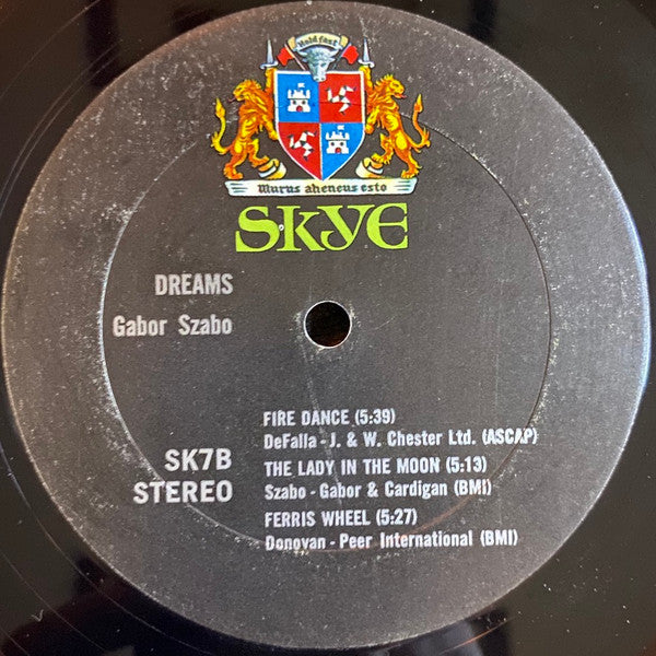 Gabor Szabo - Dreams (LP) [US] 1st (Very Good Plus (VG+))