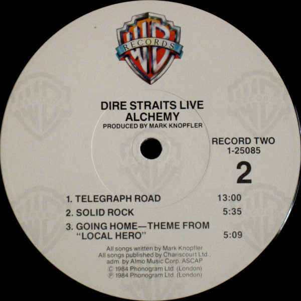 Dire Straits - Alchemy - Dire Straits Live (LP) [US] 1st (Near Mint (NM or M-))