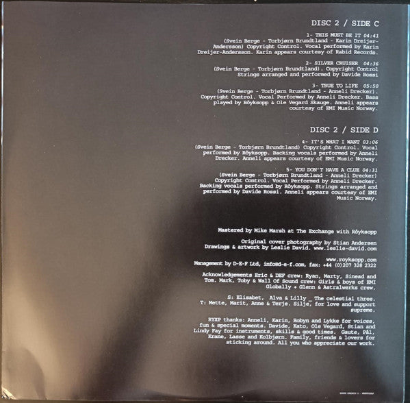 Röyksopp - Junior (LP) [Europe] 2023 RP (Mint (M))