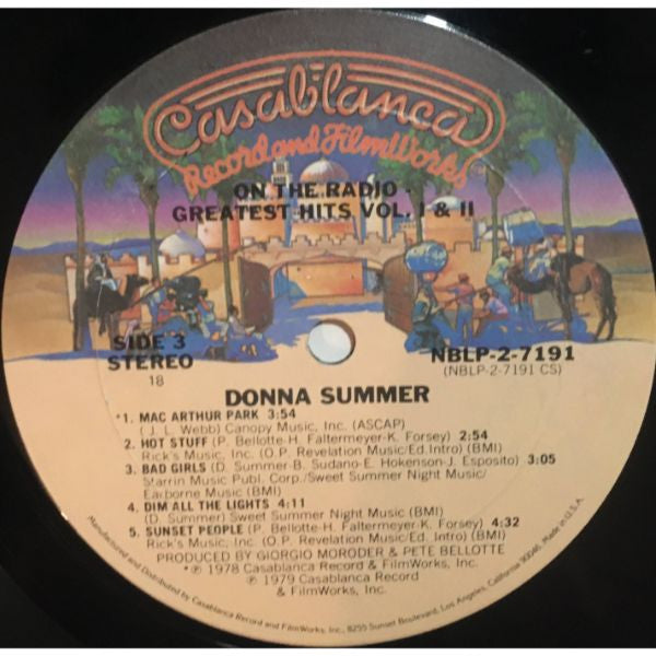 Donna Summer - On The Radio - Greatest Hits Volumes I & II (1979 STEREO)