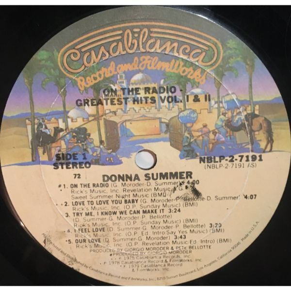 Donna Summer - On The Radio - Greatest Hits Volumes I & II (1979 STEREO)