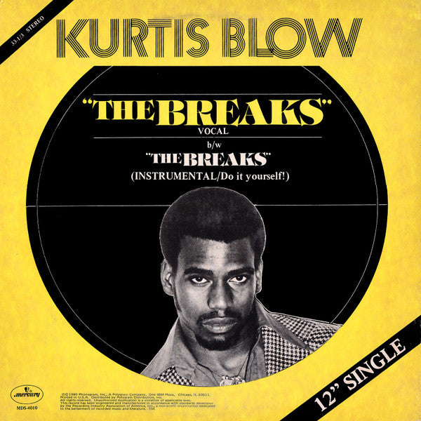 Kurtis Blow - The Breaks (12", Single) [US] 1st (Near Mint (NM or M-))