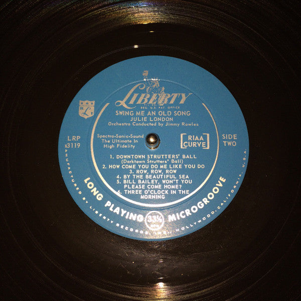 Julie London - Swing Me An Old Song (1959 MONO)