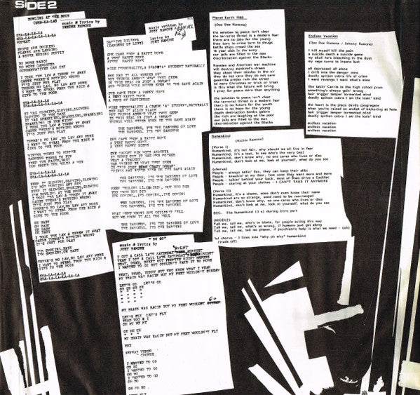 Ramones - Too Tough To Die (LP) [Germany] 1989 RP