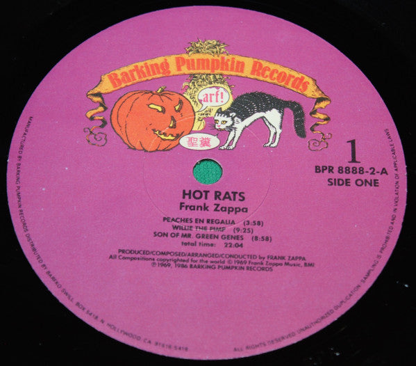 Frank Zappa - Hot Rats