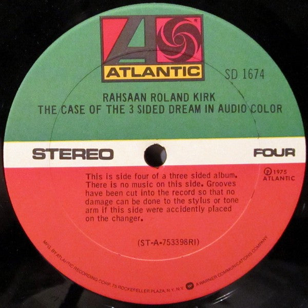 Roland Kirk - The Case Of The 3 Sided Dream In Audio Color (LP) [US] 1st (Very Good Plus (VG+))