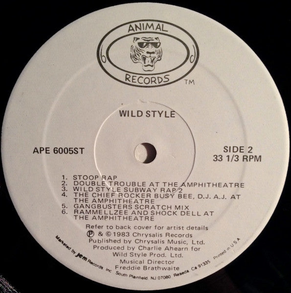 Various - Wild Style (LP) [US] 1st (Very Good Plus (VG+))