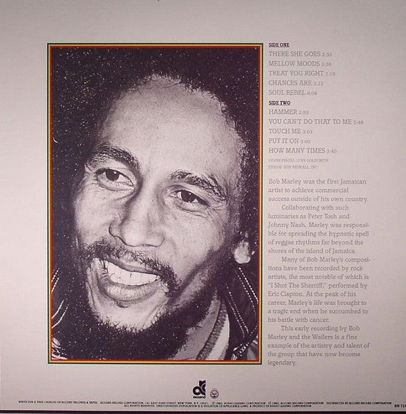 Bob Marley & The Wailers - Jamaican Storm (LP) [US] 1982 RP
