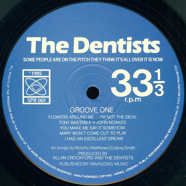 The Dentists - Some People Are On The Pitch They Think It's All Over It Is Now (LP) [UK] 1st (Very Good (VG))