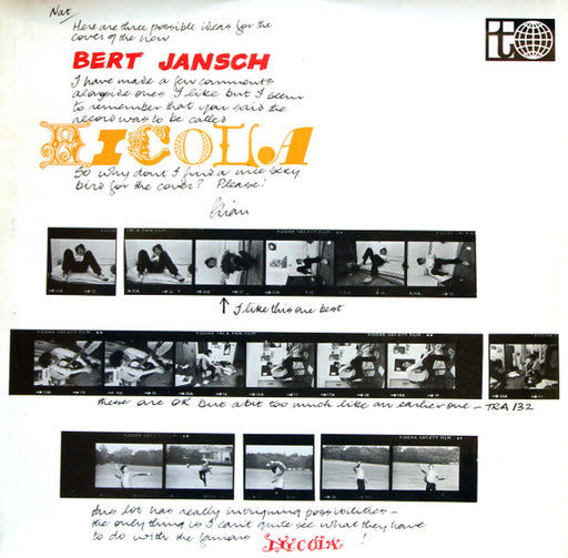 Bert Jansch - Nicola (LP) [UK] 1st (Very Good Plus (VG+))