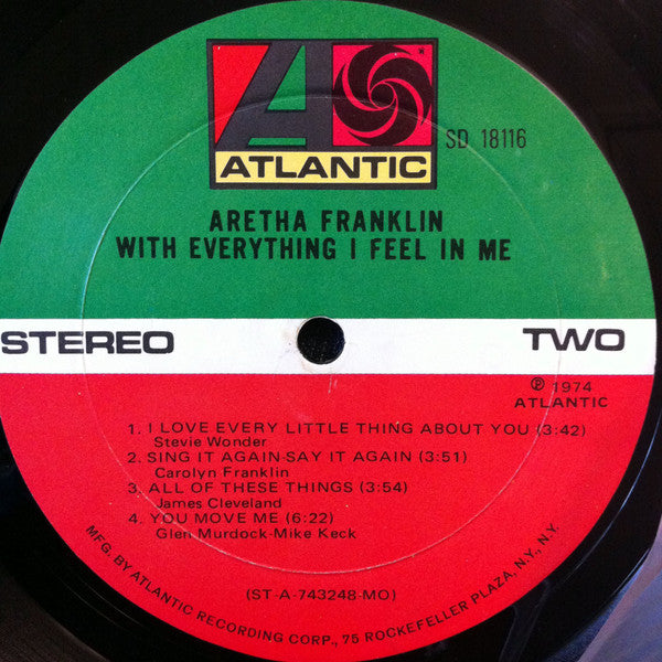 Aretha Franklin - With Everything I Feel In Me