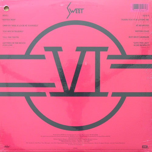 The Sweet - VI (1980 US Press)