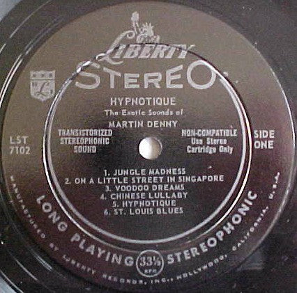 Martin Denny - Hypnotique (1959 STEREO)