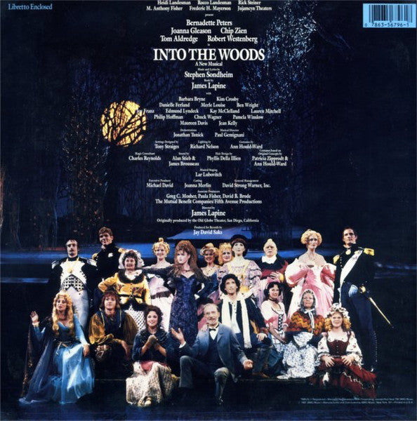 Stephen Sondheim - Into The Woods (Original Cast Recording) (LP) [US] 1st (Near Mint (NM or M-))